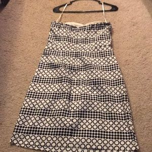 Strapless The Limited dress with pockets